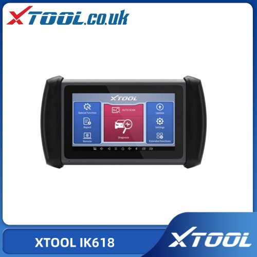 XTOOL InPlus IK618 Key Programming Tool with KC100 + EEPROM Adapter Full Systems Bi-directional With ECU Coding CAN FD Replace X100 Pad2 Pro
